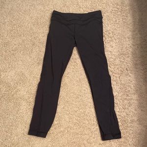 Lululemon leggings with mesh